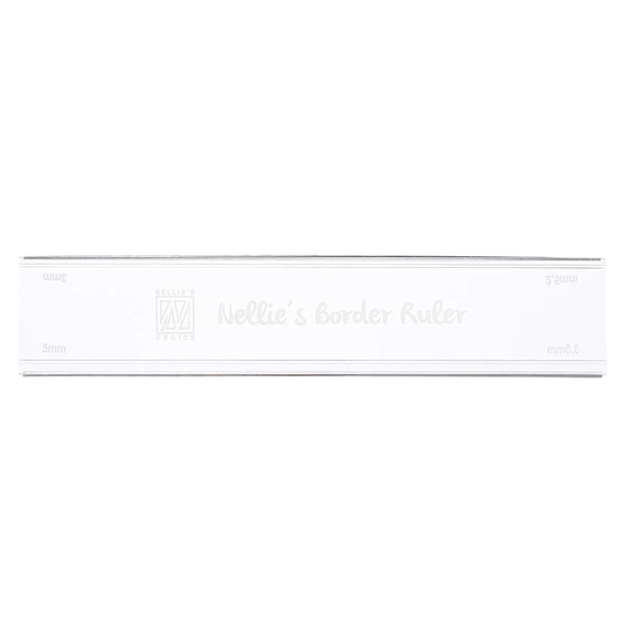 Linijka do tworzenia obramowań 20cm - Nellie`s Choice